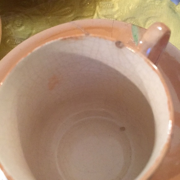 Egyptian motif Demitasse set - Picture 4 of 6